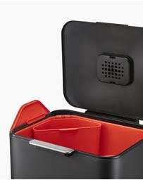 Joseph Joseph - Totem Max 60L Waste Separation & Recycling Unit (Carbon Black)