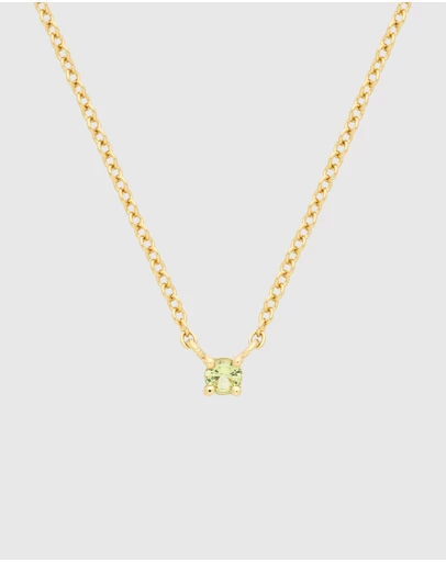 YCL  - Birthstone Necklace - August