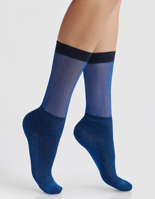 High Heel Jungle - Glitter Shimmery Lights Lurex Socks