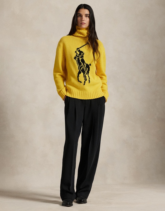 Polo Ralph Lauren - Big Pony Wool Turtleneck Sweater - ICONIC EXCLUSIVE