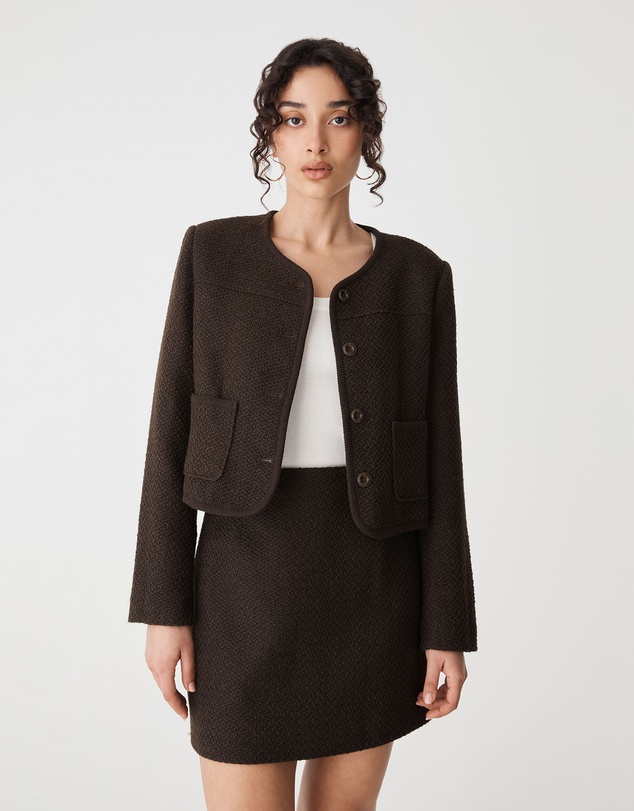 Forcast - Aubery Tweed Jacket