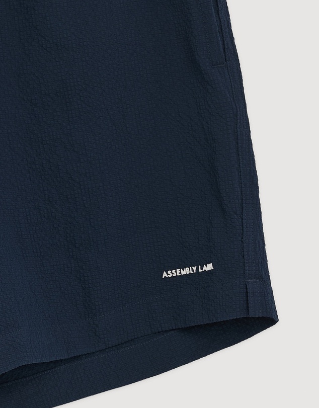 Revibe - Repaired Assembly Label Polyester Swim Short
