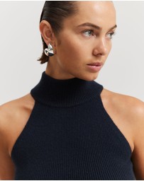Country Road - Cgs-certified Cashmere Blend Rib Sleeveless Knit