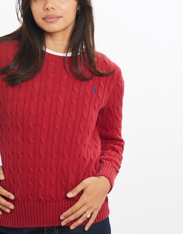 Vintage by The Real Deal - Pre Loved - Vintage Polo Ralph Lauren Cable Knit Sweater