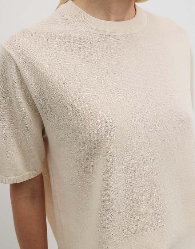 Country Road - Fine Mesh Knit T-shirt