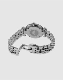 Emporio Armani - Silver Tone Analogue Watch