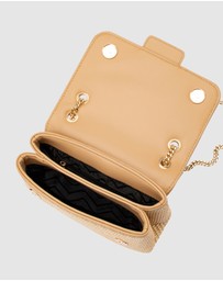 Olga Berg - Alexa Woven Shoulder Bag