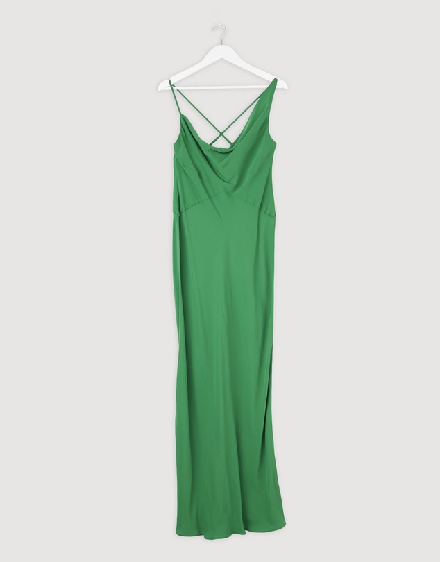 Repaired Shona Joy Rio Asymmetric Cowl Maxi Dress by Revibe Online | THE  ICONIC | Australia