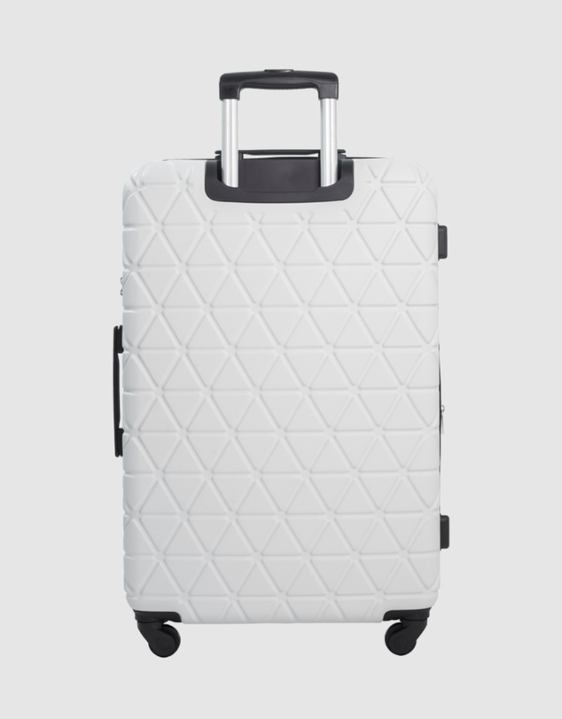 JETT BLACK - Iceberg White Paragon Extra Large Suitcase