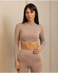 Mod Squad - Luxe Hooded Crop Basic Base Layer