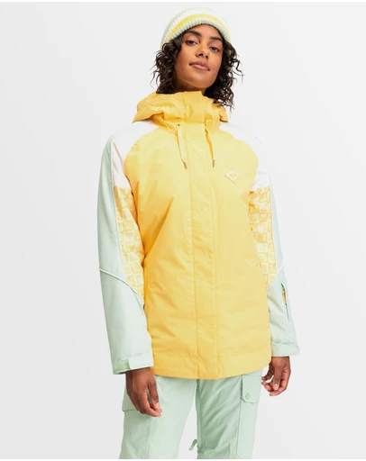 Roxy - Womens Highridge Hoodie Technical Snow Jacket