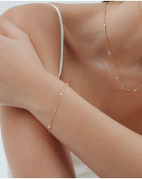 SAINT VALENTINE - Stars & Moons Bracelet - Gold