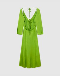 Laagam - Kimberly Satin Midi Dress