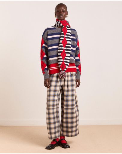 Argyle & Stripe