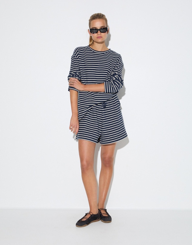Zulu & Zephyr - Stripe Jersey Sport Shorts ICONIC EXCLUSIVE