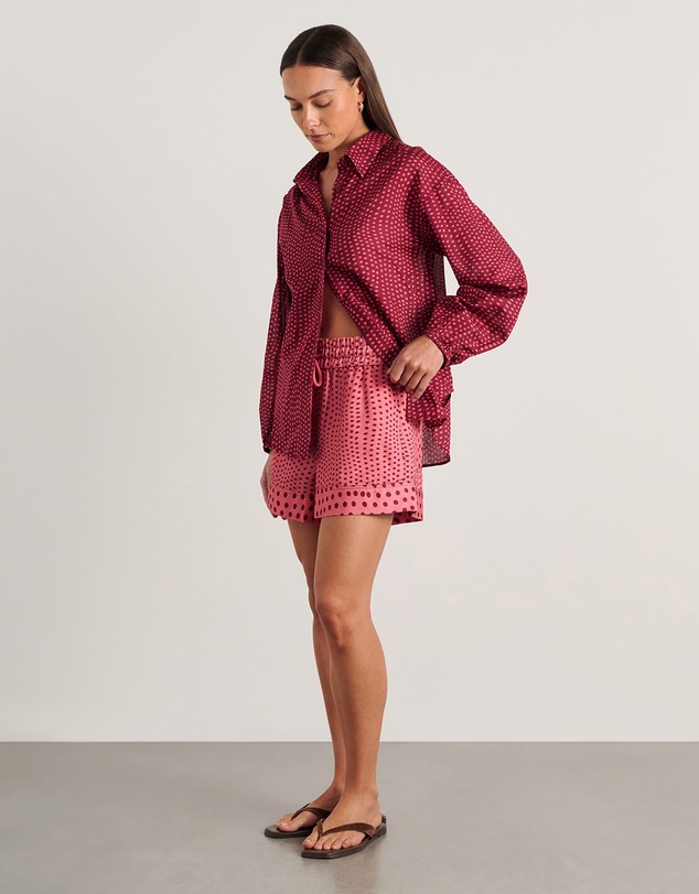 Jag - Ania Spot Long Sleeve Shirt
