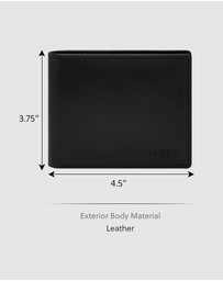 Fossil - Derrick Black Wallet
