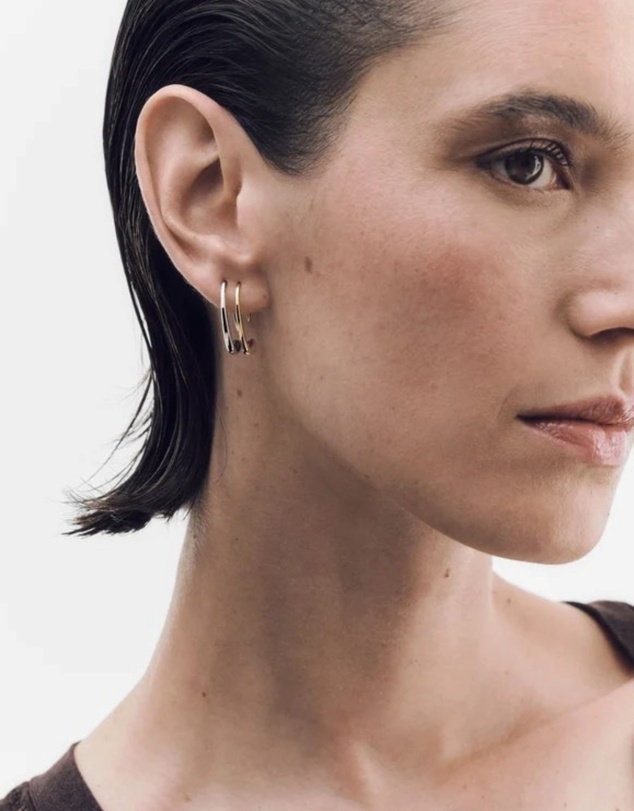 PDPAOLA - Eira Mini Silver Earrings