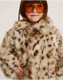 Bardot Junior - Sylvie Faux Fur Jacket - Kids-Teens