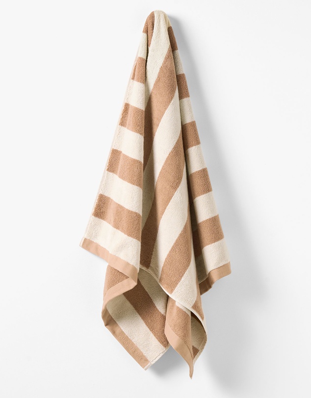 Aura Home - Riviera Stripe Bath Towel