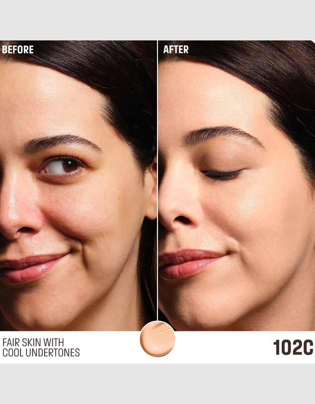 MAKE UP FOR EVER - HD Skin Perfecting & Balancing Foundation 102C