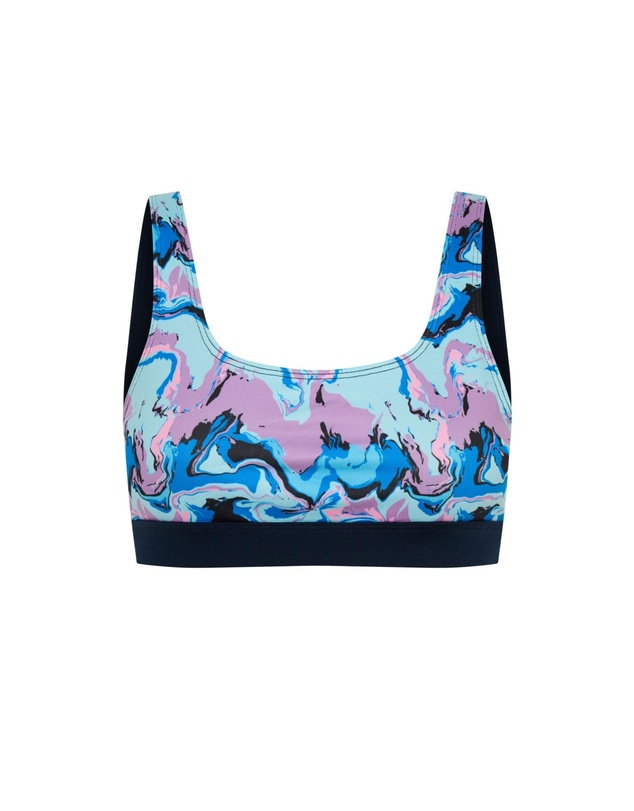 Modibodi - Teen Period Swimwear Reversible Crop Top
