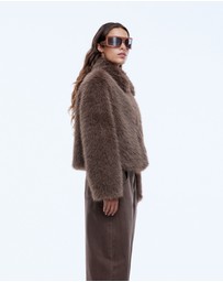 ENA PELLY - Charlie Faux Fur Jacket