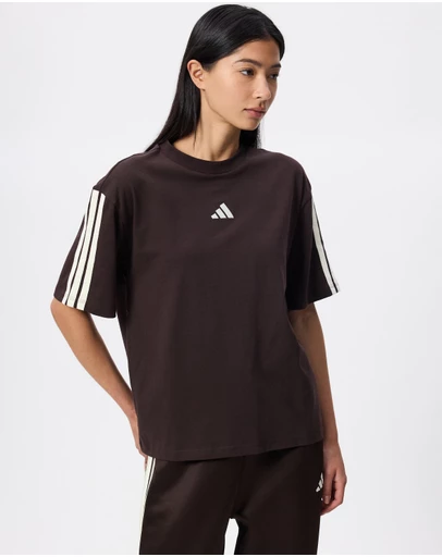 adidas Sportswear - Essentials 3-Stripes Boyfriend T-Shirt