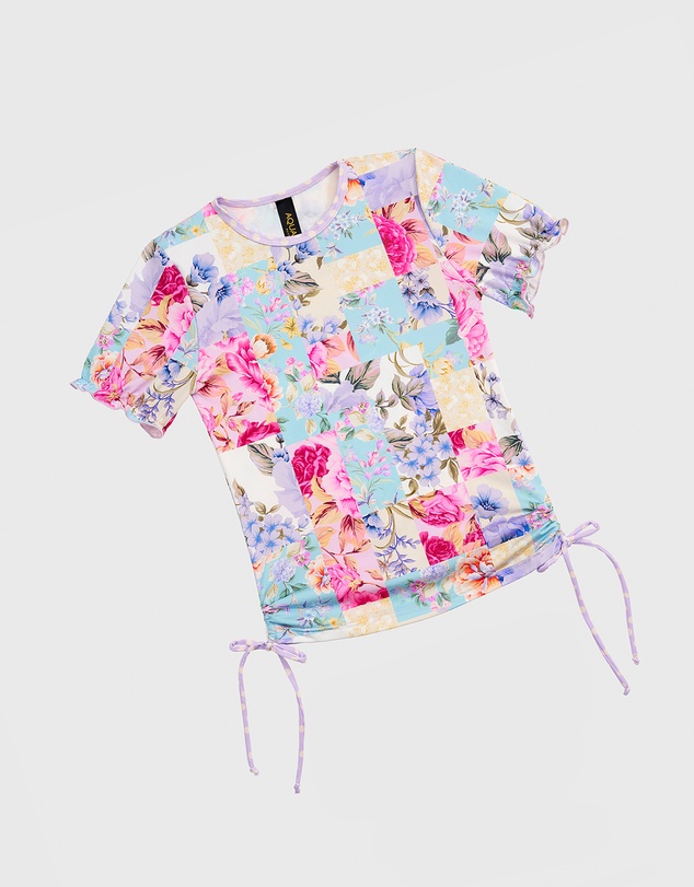 Aqua Blu Kids - Meadow Short Sleeve Rash Vest Set - Kids