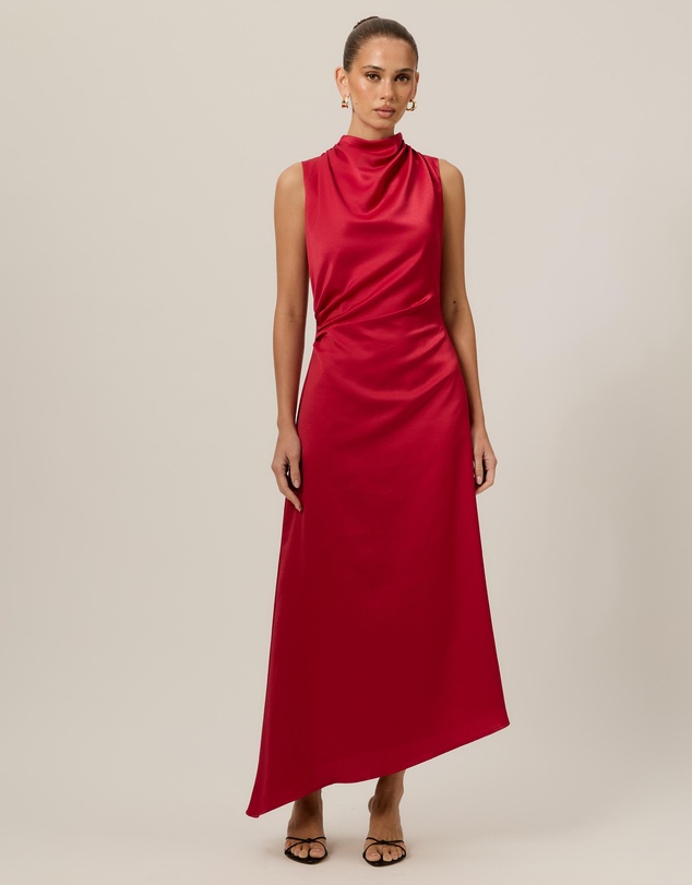 Tussah - Cowl Neck Midi Dress