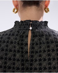 Marcs - Cece Houndstooth Top