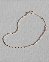SAINT VALENTINE - Dash Dot Chain Bracelet - Silver