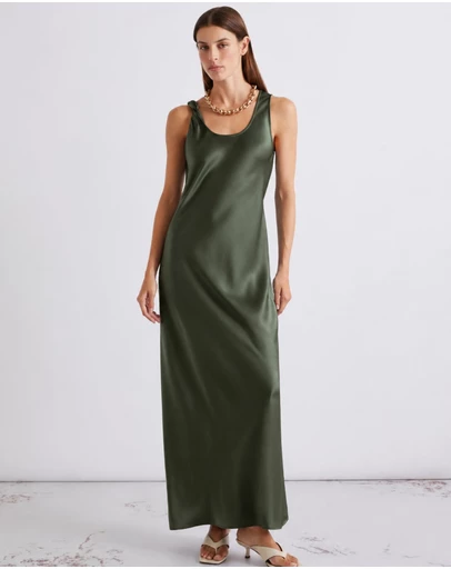 Marella - Satin Slip Maxi Dress