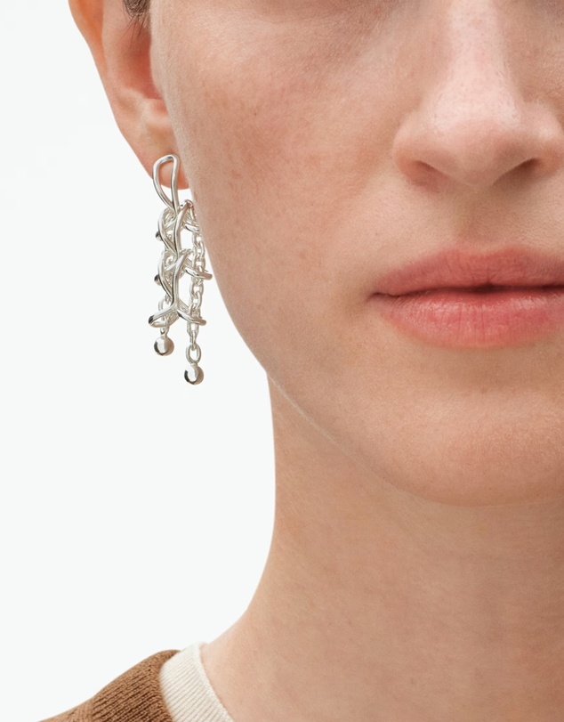 Georg Jensen - Weft Double Earrings
