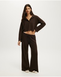 Cotton On Body - Super Soft Waffle Henley Top
