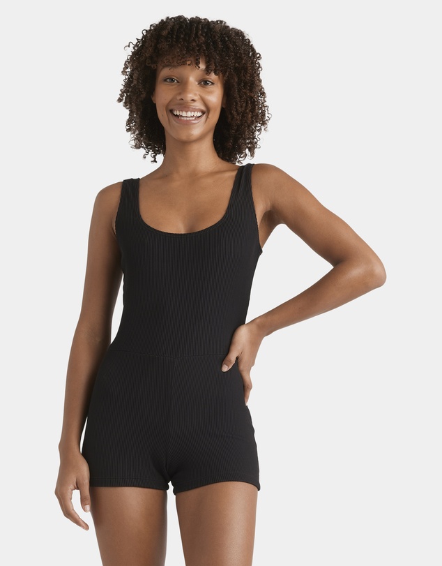 Billabong - Womens Tanlines Retro Surf Bodysuit One Piece Swimsuit