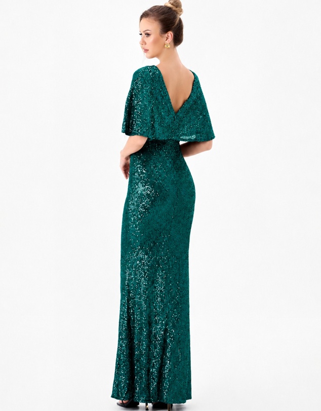 Bariano - Paola Flutter Sequin Maxi
