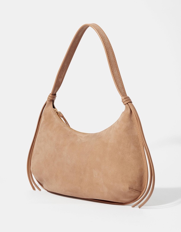 & Other Stories - Fringed Suede Shoulder Bag