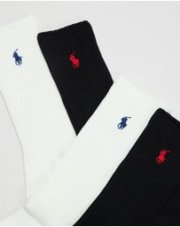 Polo Ralph Lauren - 2-Pack Bundle Classic Crew Socks
