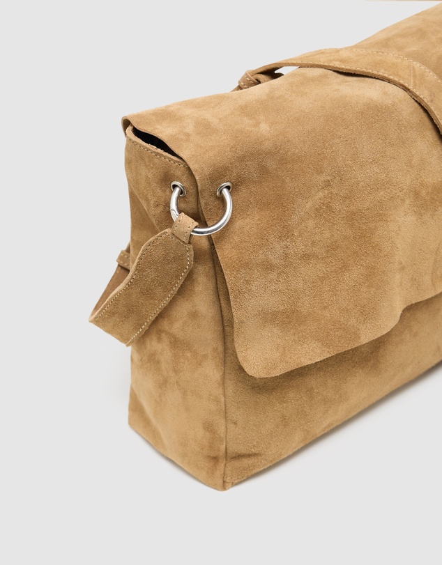 Oxford - Pivart Suede Satchel Bag