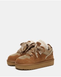 EVERAU - Australian Shepherd Ugg Parkyr Cow Suede Upper UGG Boots