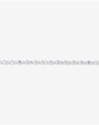 Michael Hill - Cubic Zirconia Round Tennis Necklace in Sterling Silver