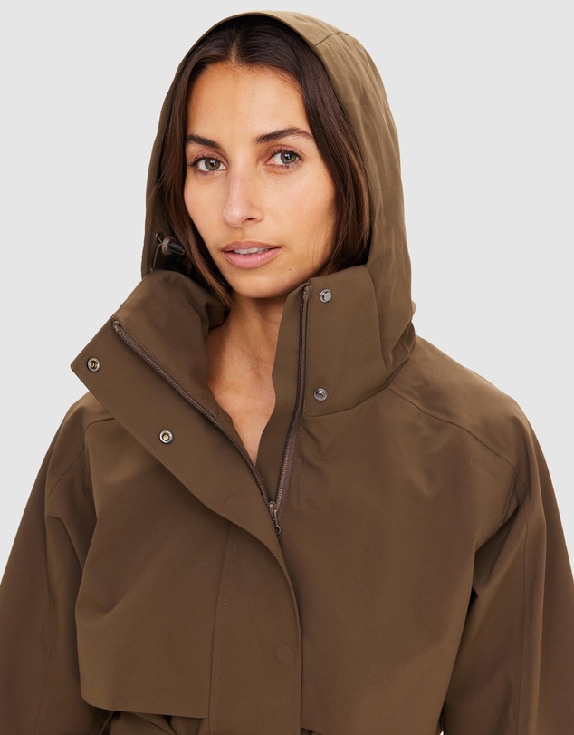 The Upside - James Hooded Trench Coat