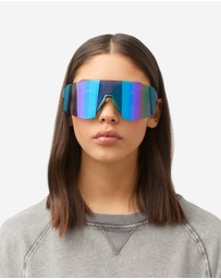 Hawkers Co - HAWKERS Lynx Big - Teal Blue Sunglasses for Men and Women