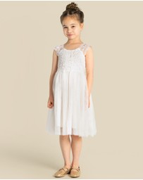 Designer Kidz - Angie Lace Bodice Dress