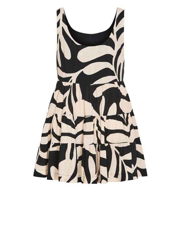 City Chic - Taranto Print Mini Dress