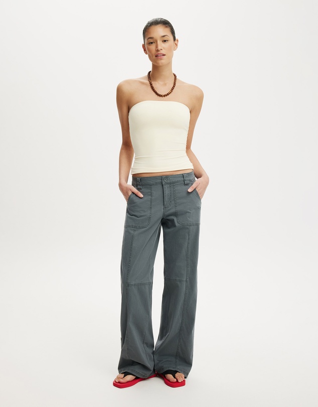Cotton On - Lexi Low Rise Utility Pant