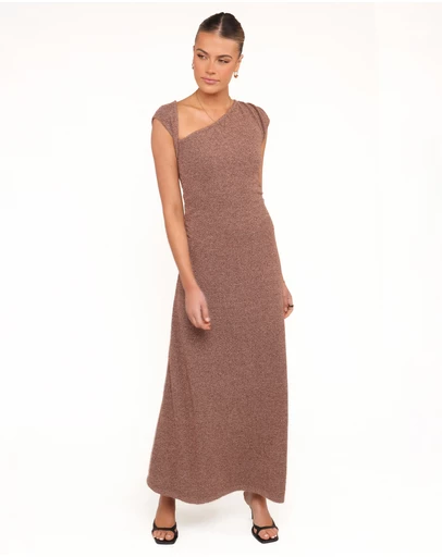 Petal & Pup - Talisa Midi Dress - Brown Marle