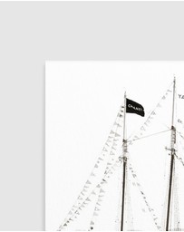 Olive et Oriel - Fashion Yacht Club No I Art Print