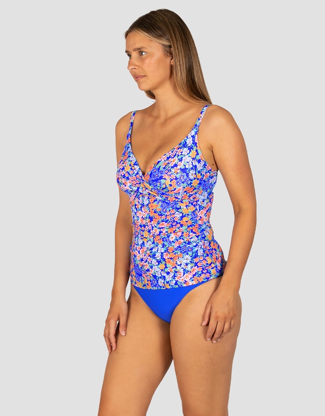 Baku Swimwear - Biarritz D/E Cup Wrap Singlet Top